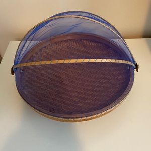 Bamboo food cover